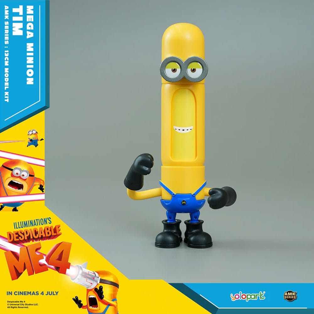 Despicable Me 4 AMK Series Plastic Model Kit Super Tim 12 cm