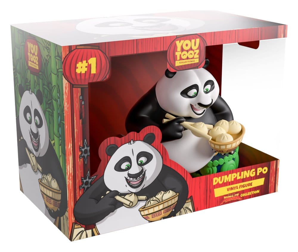 Kung Fu Panda Vinyl Figure Po (Dumpling) 10 cm [2]
