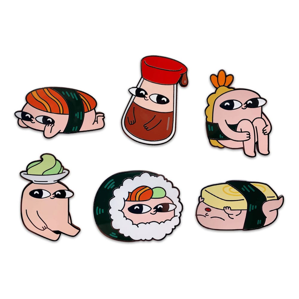 Ketnipz Enamel Pins Set 3 cm (6)