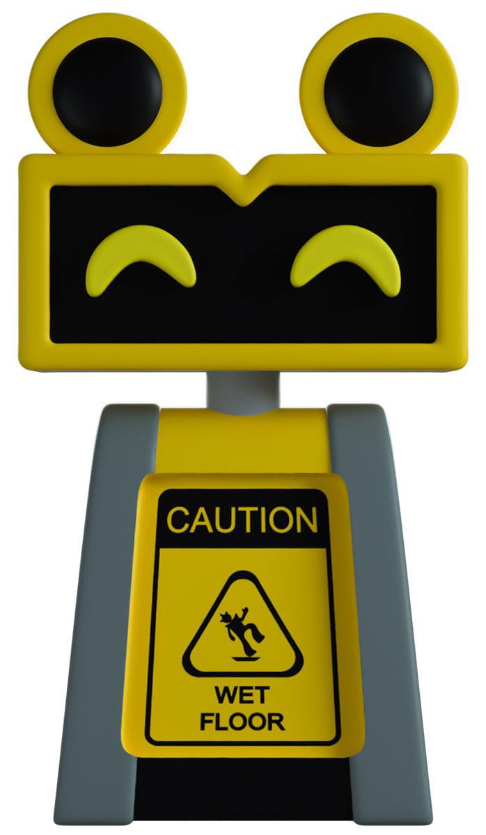 Five Nights at Freddy's Vinyl Figure Wet Floor Bot 9 cm