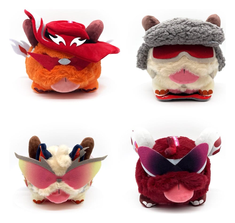 League of Legends K/DA Plush Keychains Blind Box Display (4)