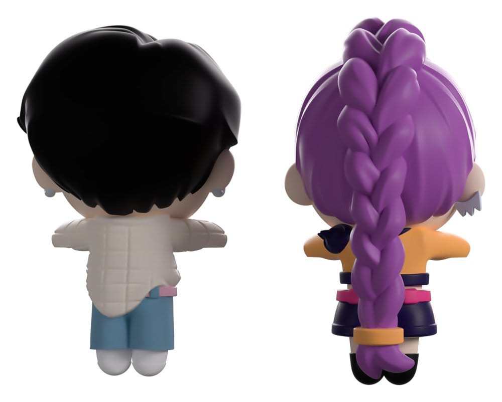 Collectibles - KPop Demon Hunters Vinyl Figures Jinu & Rumi Monitor Buddiez 6 cm