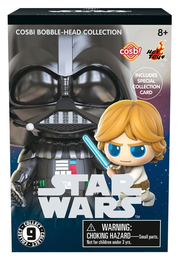 PRECOMENZI - Star Wars Cosbi Mini Figures Series 2 Blind Box Display (8)